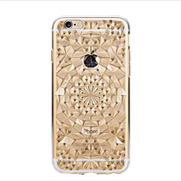 Other - 🌻iPhone 6 Clear 3D prism soft gel flexible case📱